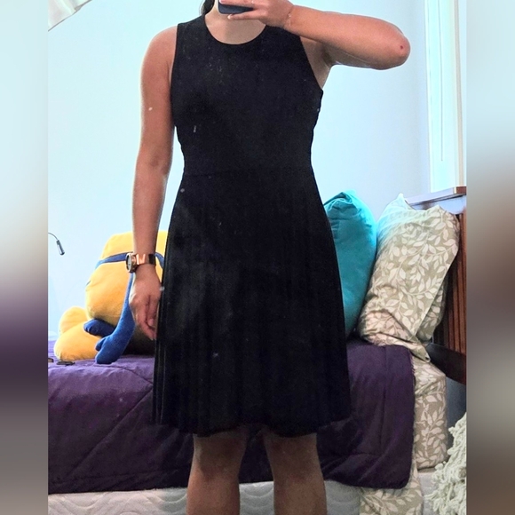 Black semi formal sleeveless dress - Picture 4 of 5